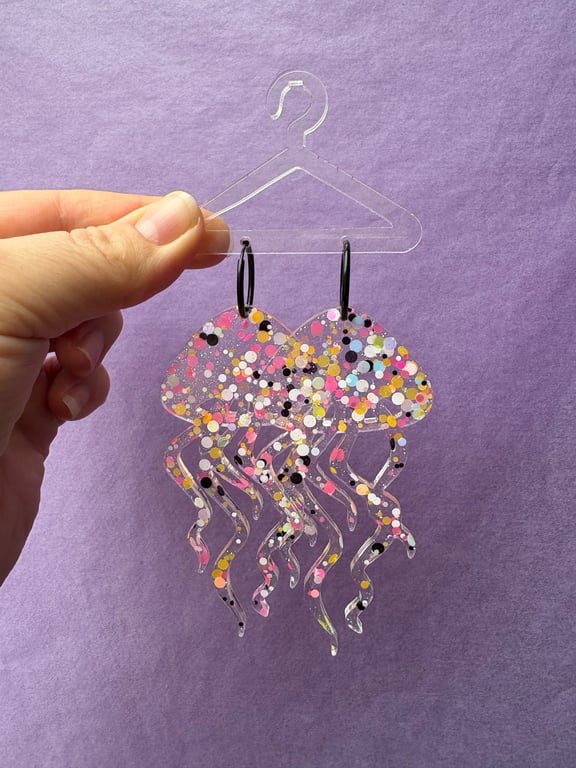 Store gopler i lys konfetti