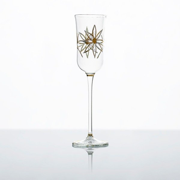 CHAMPAGNE GLAS NOBLE GULD