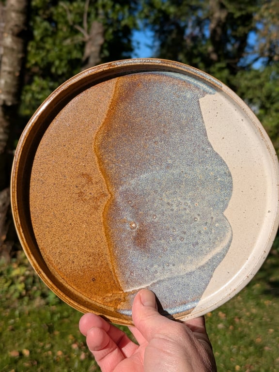 Frokosttallerken brun/beige