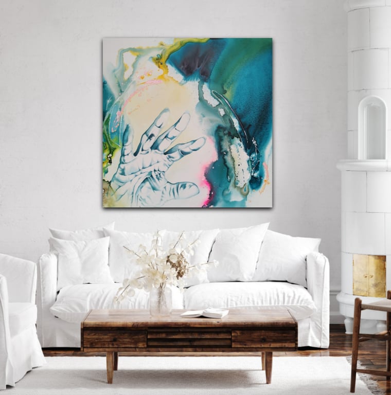 At night you know the sky is made of blues billede 2