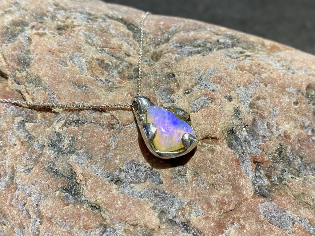 Purple glass billede 3