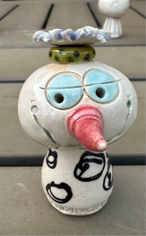 Vinterpige m blomst