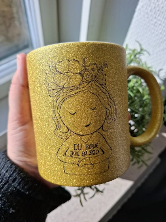 Krus: du burde ikke en skid Guld Glimmer billede 2