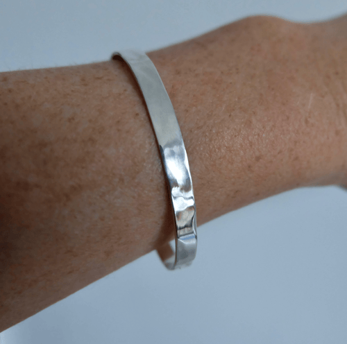 Waves armring sølv small (3)