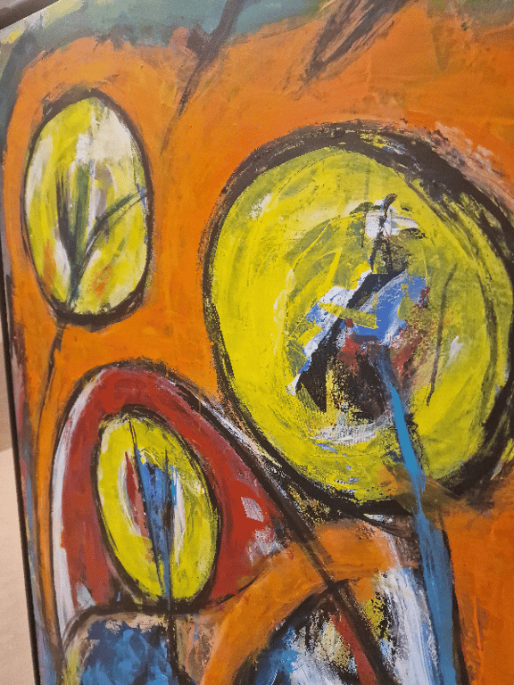 #1245  100x150 cm SOLD billede 5