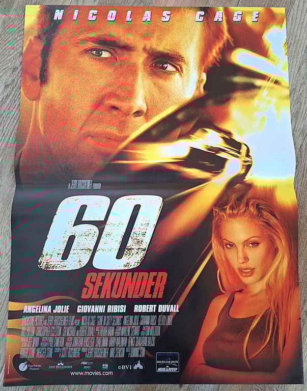 60 sekunder - plakat