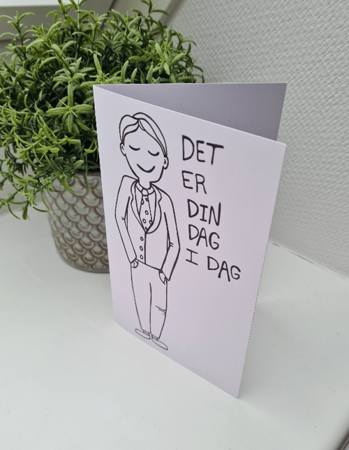 Kort: det er din dag i dag M (2)