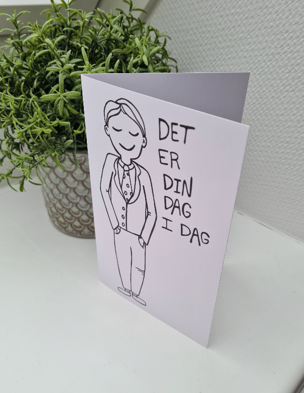 Kort: det er din dag i dag M (2)