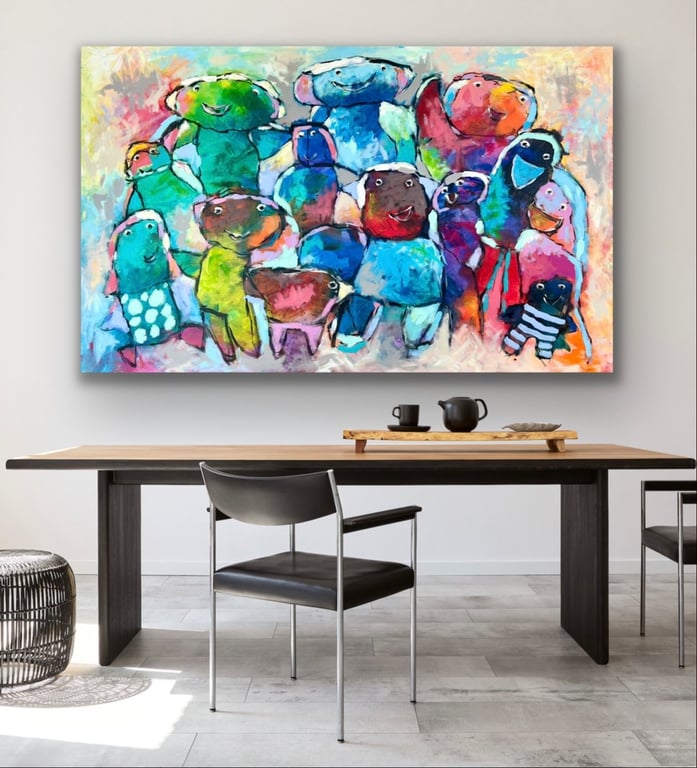160cm x 100cm billede 4