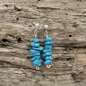 Turkise ørestikker. – produktbillede