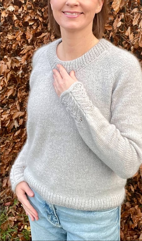 Asta Sweater strikkeopskrift billede 5