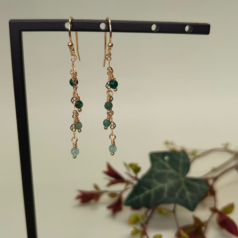 Blomster på hjertestien - grøn