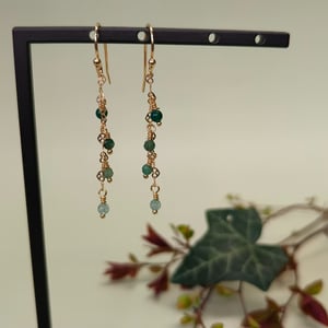 Blomster på hjertestien - grøn – produktbillede