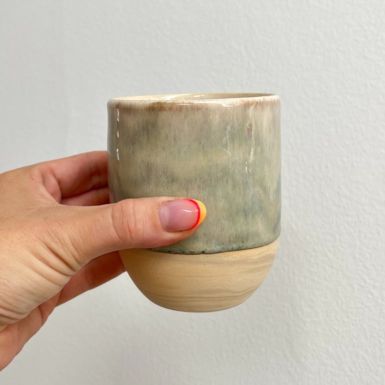 Gråmeleret kop billede 6
