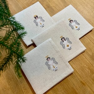 4 stk. Angels servietter 2038-3 – produktbillede