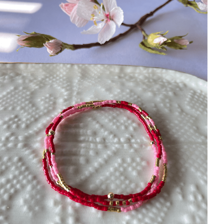 JAPANSKE ARMBÅND ROSENBLAD billede 2