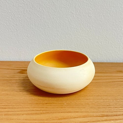 Gul snack-skål (2)