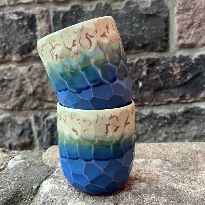 Facetskåret unika kop billede 4