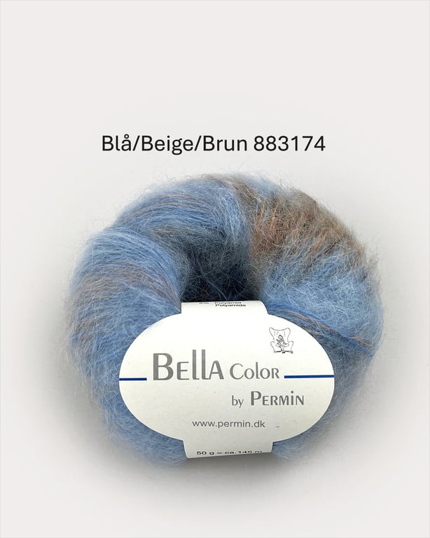 Garn: Bella Color by Permin - 50 g (5)