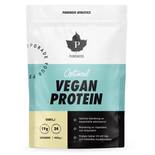 Pureness Athletics Optimal Vegan Protein | Vanilje - 600 g