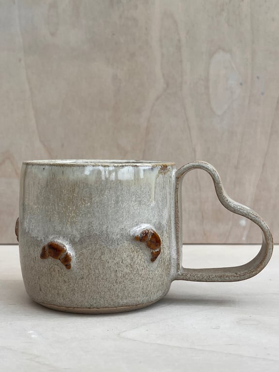 Croissant med hjertehank. 360 ml