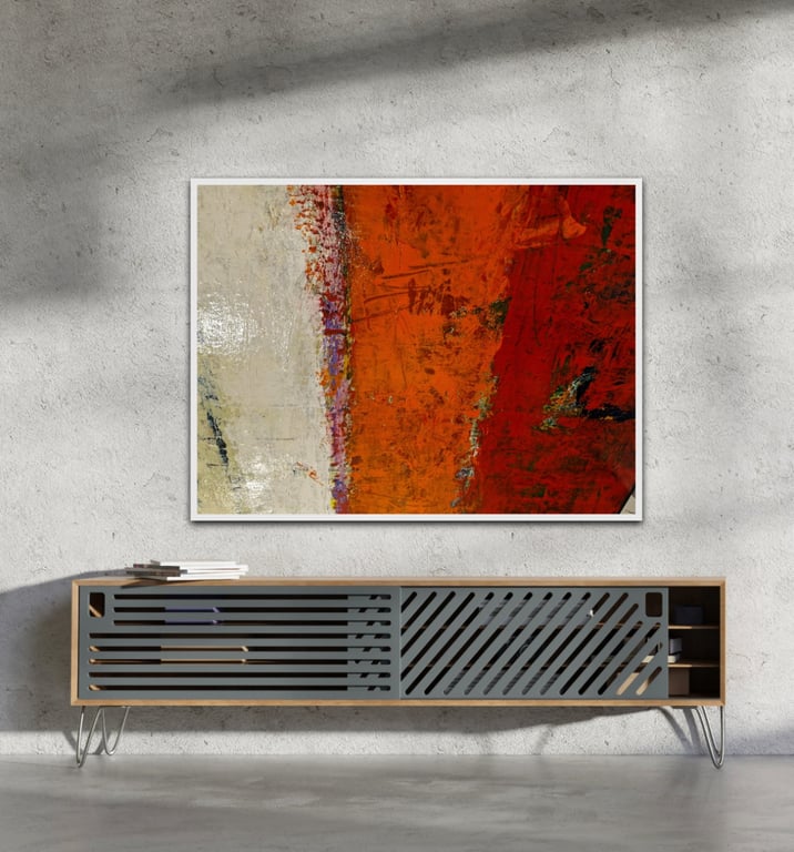 #1285  120x100 cm SOLD billede 4