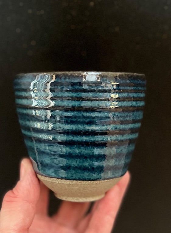 Spiralkrus - pacific blue billede 2