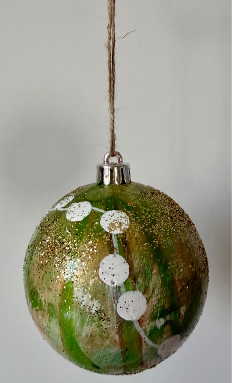 Kunst julekugle 58