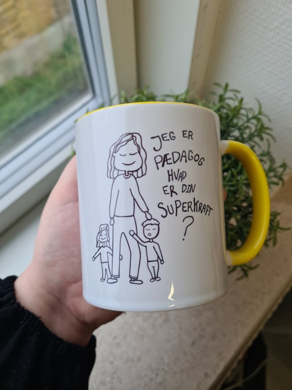 Krus: Jeg er pædagog, hvad er din superkraft? Gul