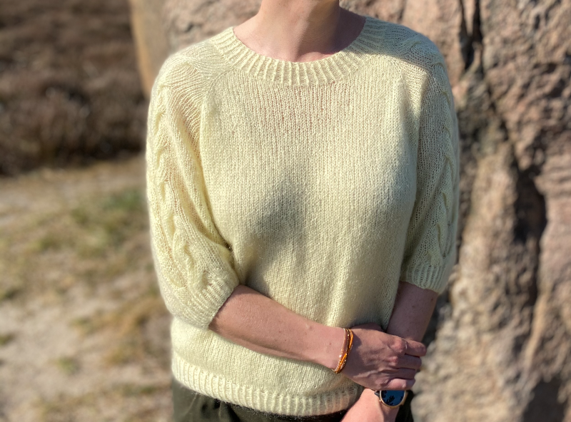 Twist a sleeve SUMMER- Strikkeopskrift (dansk PDF) billede 5