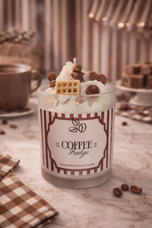 NŌR | Dessert Duftlys "Coffee Fudge" 300 ml. billede 2