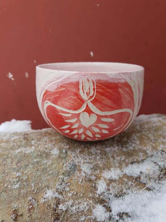 Hjerteengel kop/skål 