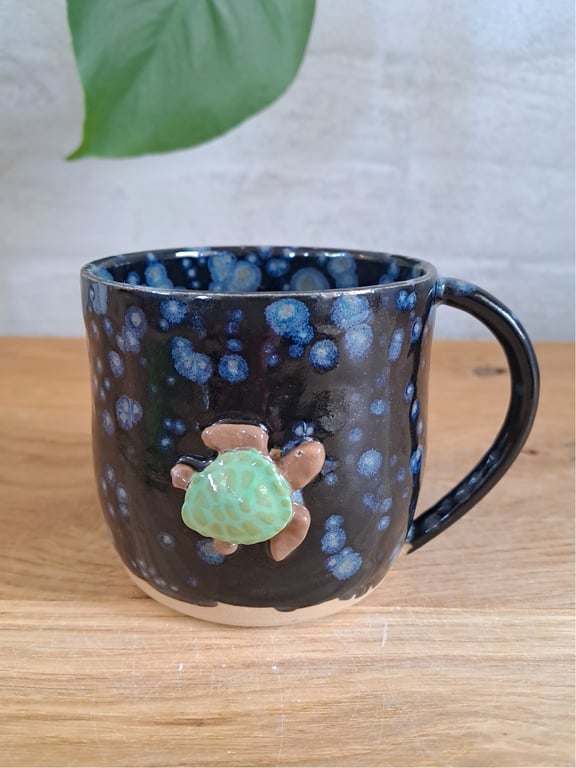 Skildpaddekoppen kan indeholde 350ml.