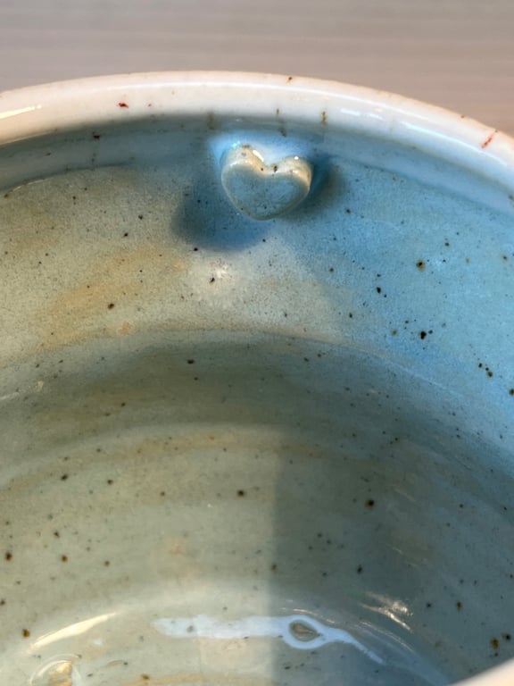 Strand kop, 280 ml. H: 7,5 cm billede 4