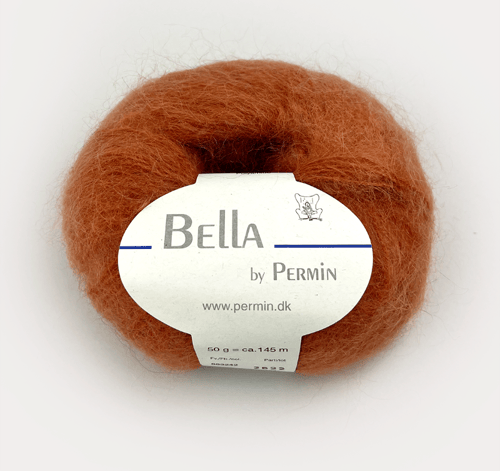 Kit: Florlet raglandbluse på store pinde i Bella color by Permin (15)