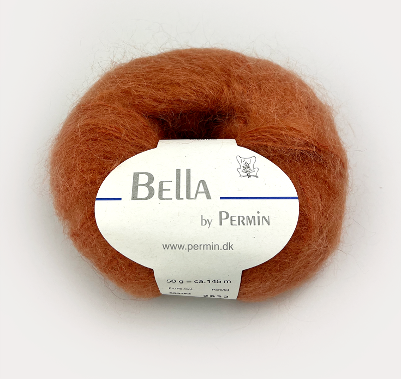 Kit: Florlet raglandbluse på store pinde i Bella color by Permin (15)