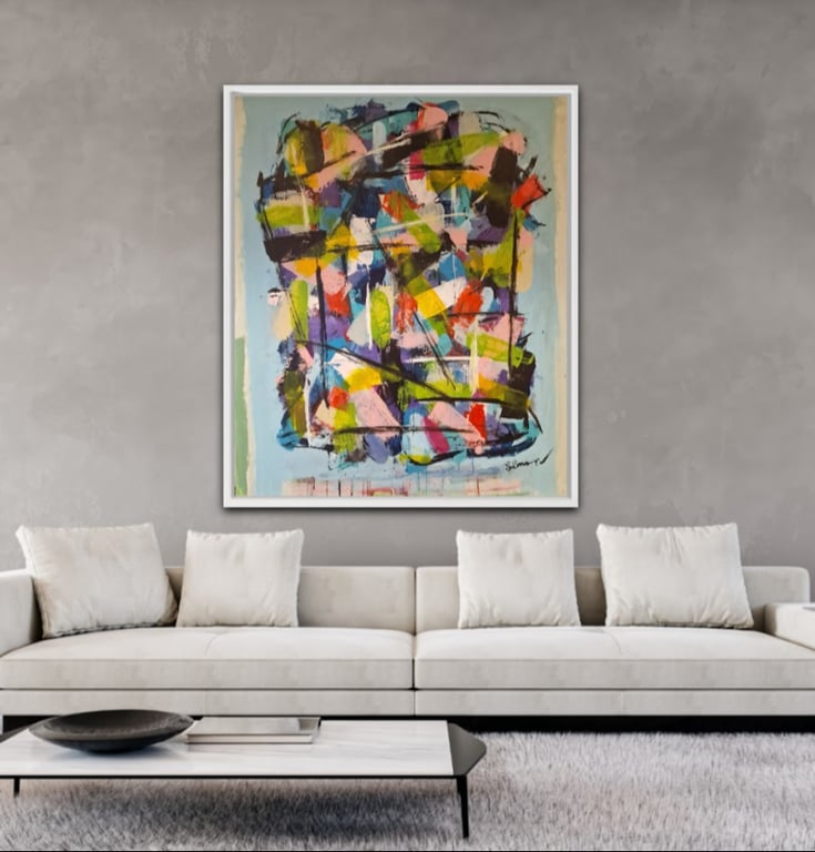 #1161 Maleri 100x120cm SOLD