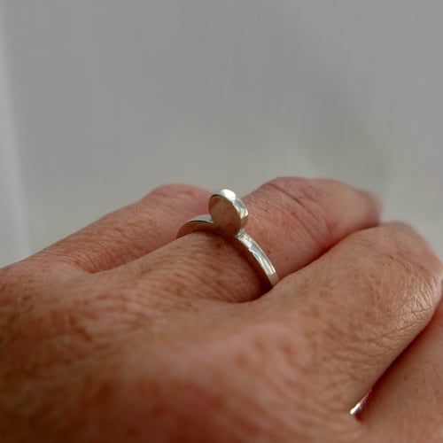 Dot ring sølv (2)