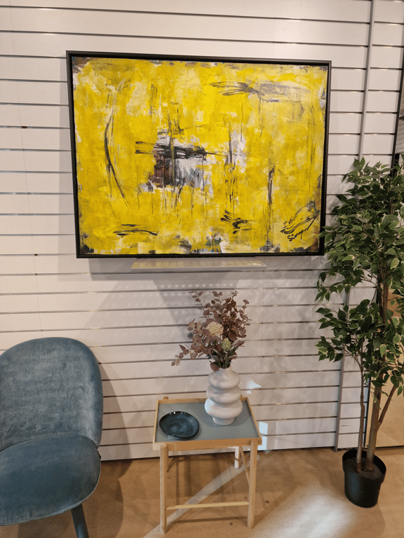 #1265  90x120 cm SOLD billede 2