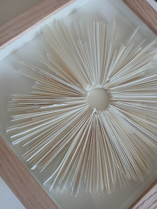 20x20cm relief, indrammet 