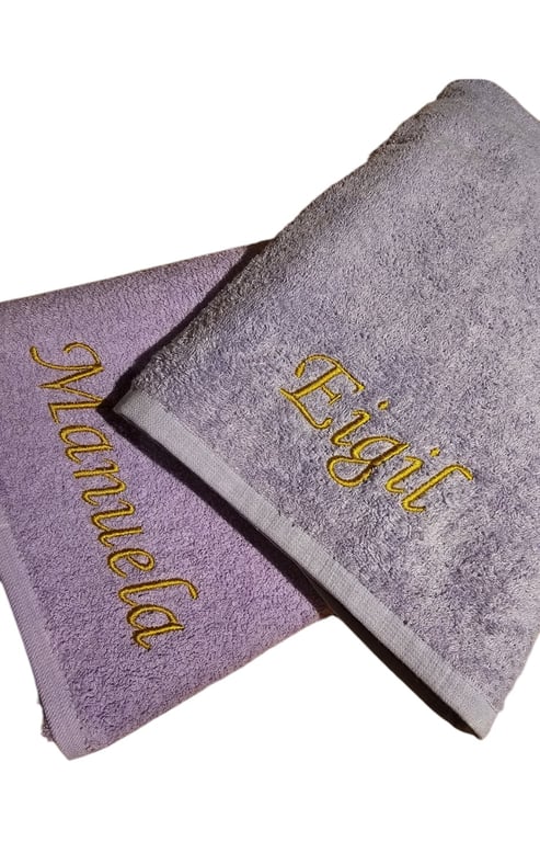 Håndklæde med navn  