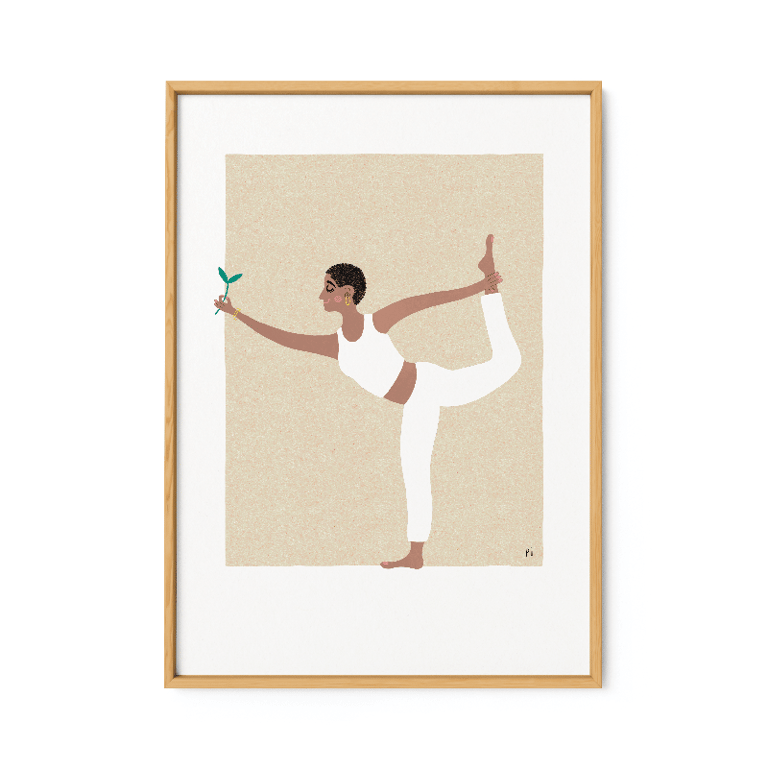 Ligevægtsyoga – plakat billede 2