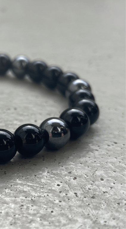 Sort Turmalin med Hæmatit - Kvalitet AA billede 2