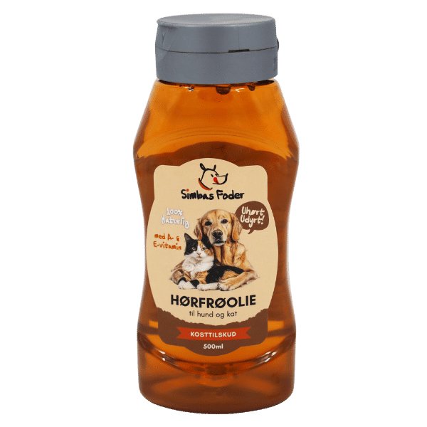 Simbas Foder Hørfrøolie 500 ml