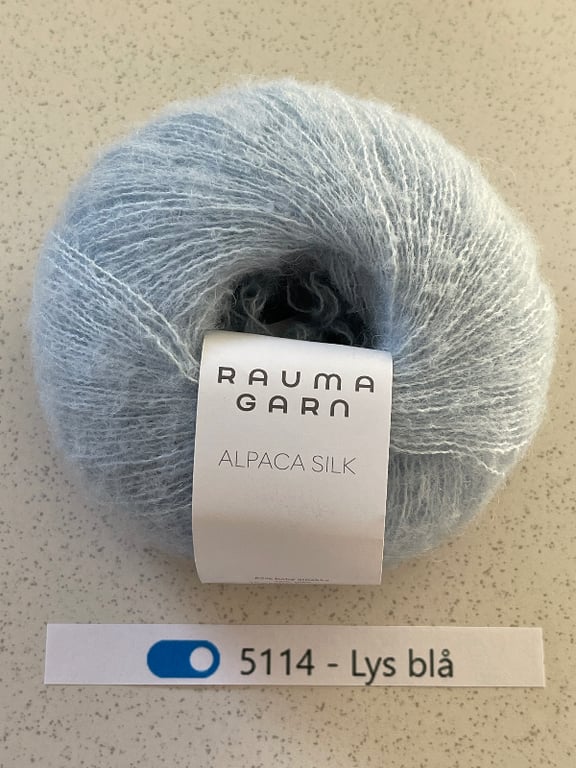 Garn: Alpaca Silk garn ngl. á 25 g (13)