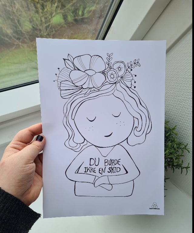 A4 Tryk: du burde ikke en skid (2)