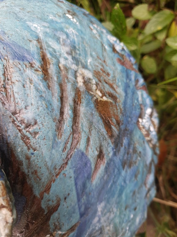 Minder fra havet - skulpturel vase  billede 6