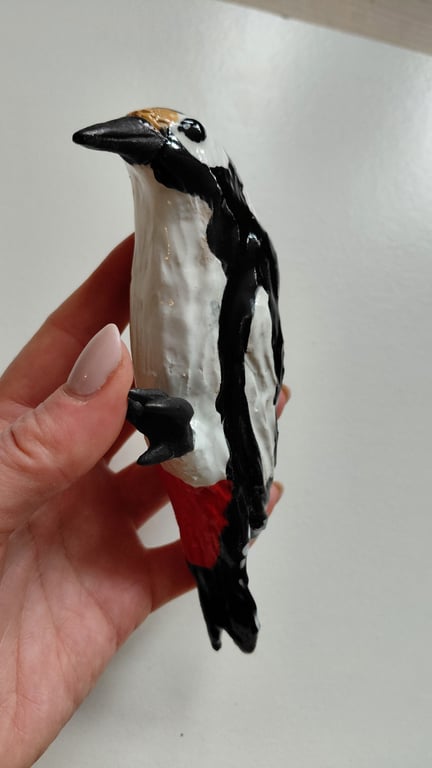 flagspætte, væghængt  billede 3
