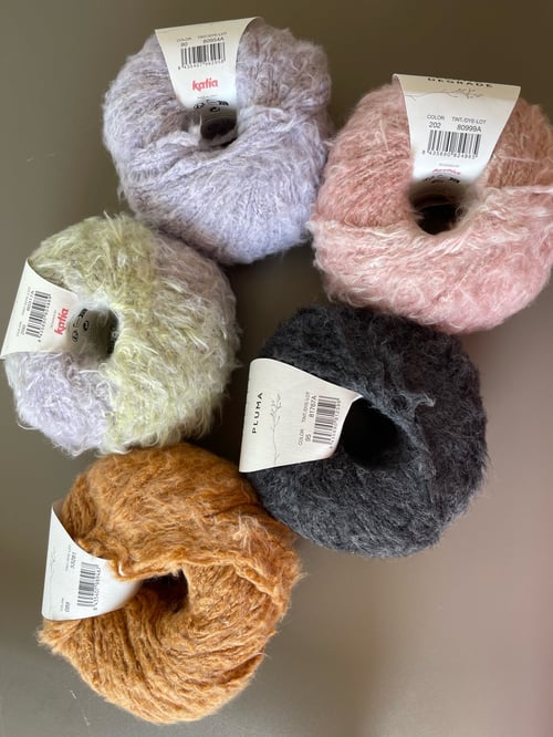 Garn: Pluma og Pluma degradé