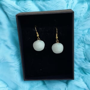 Blå Øreringe – produktbillede